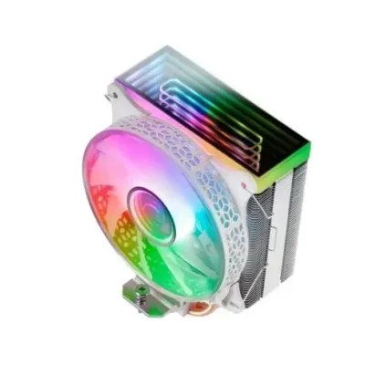 Mars Gaming MCPU-VR Doble ARGB Ventilador CPU 120mm Blanco