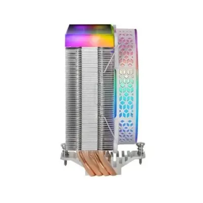 Mars Gaming MCPU-VR Doble ARGB Ventilador CPU 120mm Blanco
