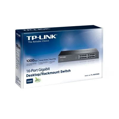 TP-Link TL- SG1016D Switch 16 Puertos Gigabit 10/100/1000 TP-Link TL- SG1016D Switch 16 Puertos Gigabit 10/100/1000
