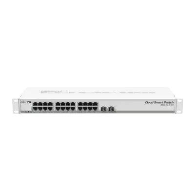 MikroTik?CSS326-24G-2S+RM Switch 24 Puertos Gigabit + 2 SFP+ MikroTik?CSS326-24G-2S+RM Switch 24 Puertos Gigabit + 2 SFP+