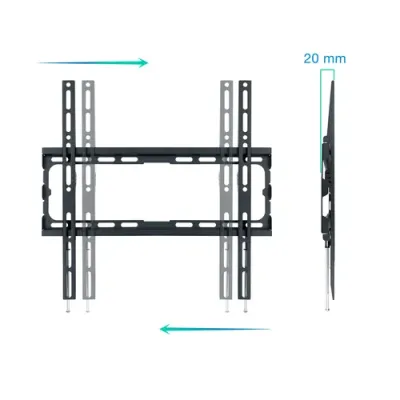 TooQ Soporte de Pared para Monitor/TV 32"-70" VESA 400x400 Máx.