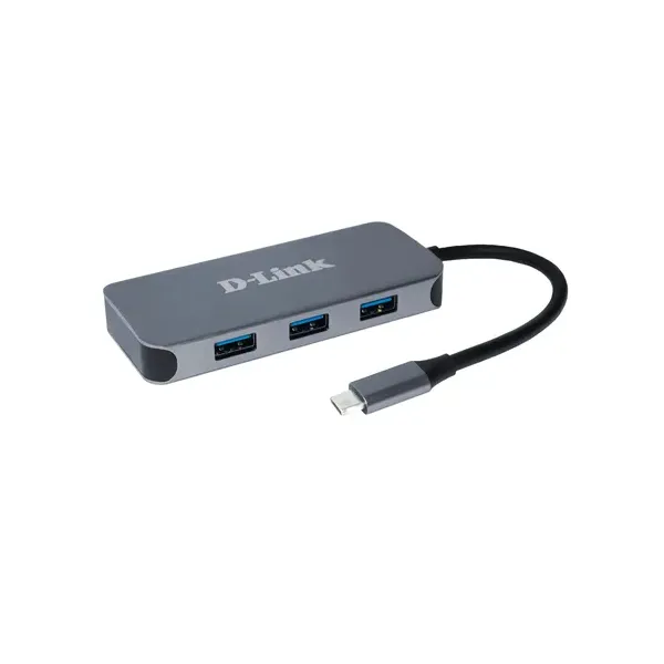 D-Link DUB-2335 Adaptador USB-C/HDMI/Gigabit Ethernet con 3 Puertos USB 3.0 PD 60W