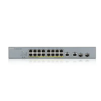 Zyxel ZY-GS135018HP Switch 16 Puertos Gigabit + 2 SFP Zyxel ZY-GS135018HP Switch 16 Puertos Gigabit + 2 SFP