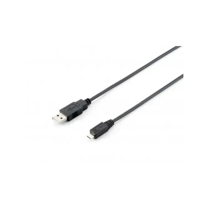 Equip Cable USB 2.0 a MicroUSB M/M 1m Negro