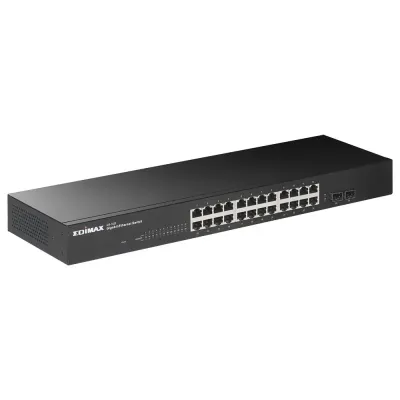 Edimax GS-1026 V3 Switch 24 Puertos Gigabit + 2 SFP Edimax GS-1026 V3 Switch 24 Puertos Gigabit + 2 SFP