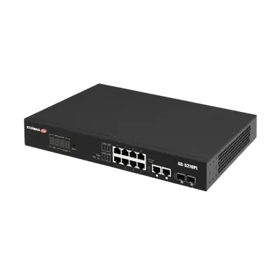 Edimax gs-5210pl switch 10xgb poe+ 2xsfp surve Edimax gs-5210pl switch 10xgb poe+ 2xsfp surve