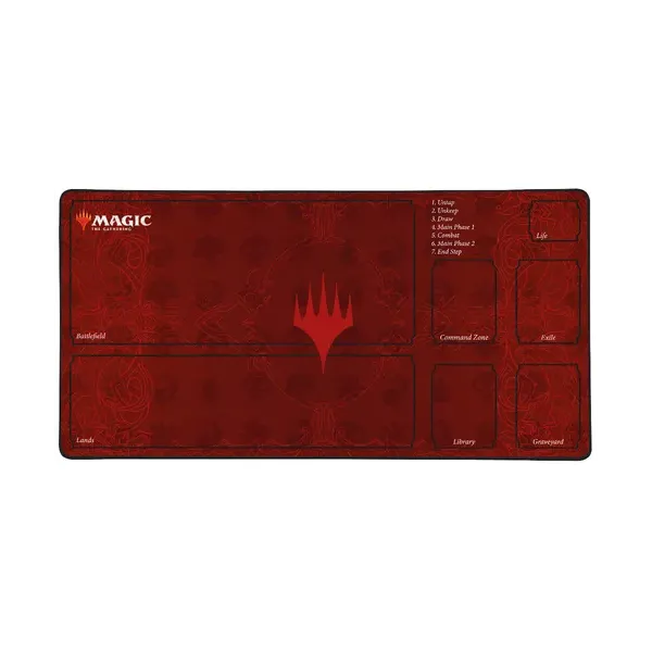 Konix Magic the Gathering Alfombrilla Gaming Roja 
