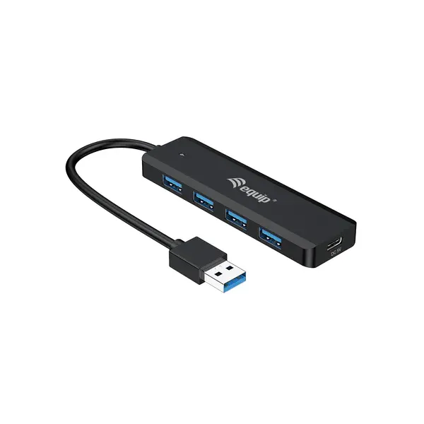 Hub Usb 3.2 Equip Life A 4 Puertos Usb 3.2 Incluye Adaptador Usb-c