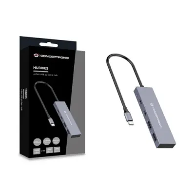 Conceptronic HUBBIES13G Hub USB-C 3.2 10Gbps 2x Puertos USB-C +