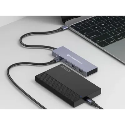 Conceptronic HUBBIES13G Hub USB-C 3.2 10Gbps 2x Puertos USB-C +