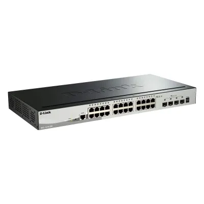 D-Link DGS-1510-28X/E Switch Gestionado L2/3 24Puertos Gigabit D-Link DGS-1510-28X/E Switch Gestionado L2/3 24Puertos Gigabit