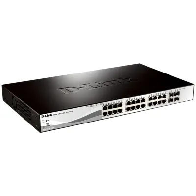 D-Link DGS-1210-28P/E Smart+ Switch Gestionado 24 Puertos D-Link DGS-1210-28P/E Smart+ Switch Gestionado 24 Puertos