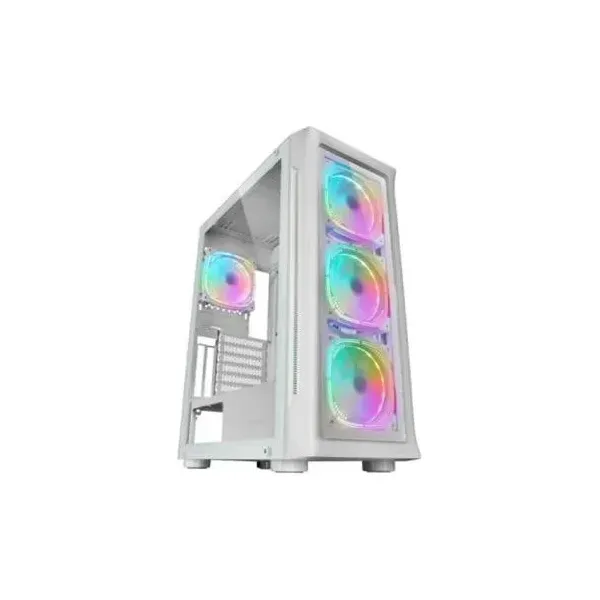 Mars Gaming MC-Neo ARGB Full Tower EATX Cristal Templado USB 3.2 Blanca