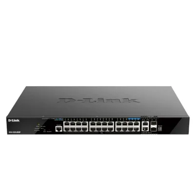 D-link dgs-1520-28mp/e switch 20xgbe poe 2x10 sfp+