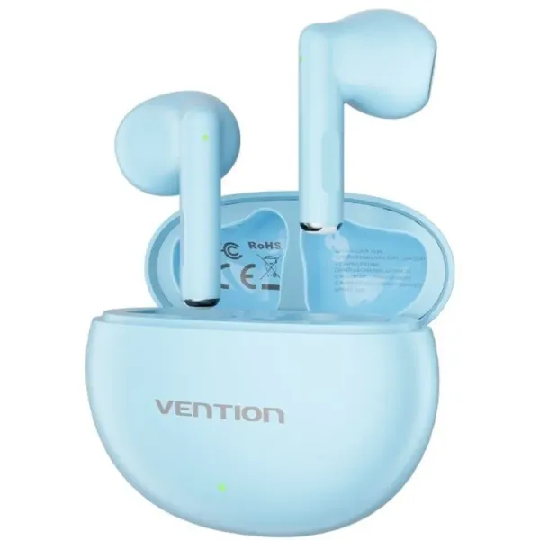 Vention ELF 06 NBKS0 Auriculares Bluetooth con Estuche de Carga y Autonomía de 6h Azules 