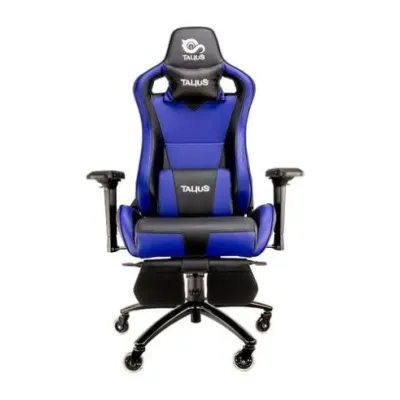 Silla Gamer Talius Caiman V2 Negra/azul, Reposapies, 4d, Frog Silla Gamer Talius Caiman V2 Negra/azul, Reposapies, 4d, Frog