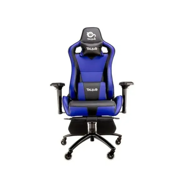 Silla Gamer Talius Caiman V2 Negra/azul, Reposapies, 4d, Frog
