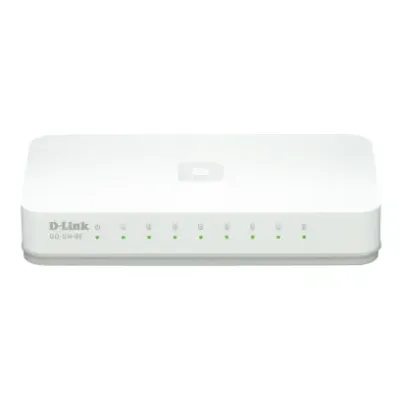 D-Link GO-SW-8E Switch Plástico 8 puertos 10/100 Mbps D-Link GO-SW-8E Switch Plástico 8 puertos 10/100 Mbps