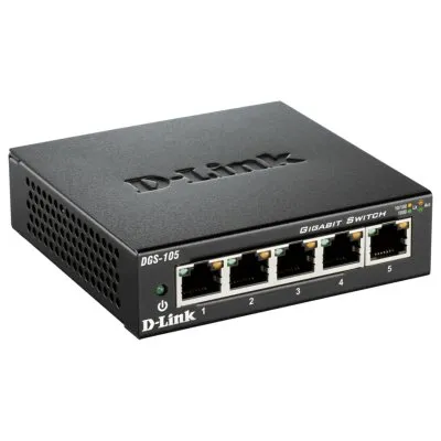 D-link dgs-105 switch 5xgb metal D-link dgs-105 switch 5xgb metal