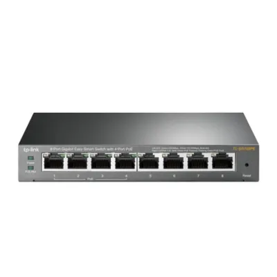 TP-Link TL-SG108PE Switch Easy Smart 8 Puertos Gigabit con 4 TP-Link TL-SG108PE Switch Easy Smart 8 Puertos Gigabit con 4