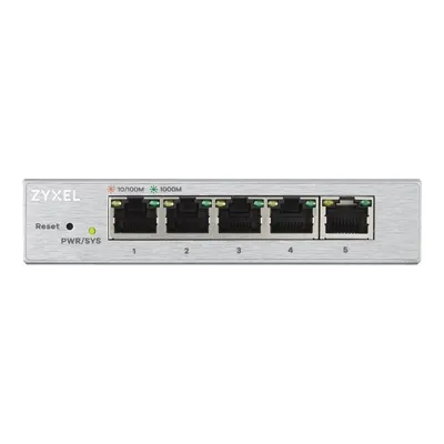 ZyXel GS1200-5 Switch Gestionado 5 Puertos Gigabit Ethernet ZyXel GS1200-5 Switch Gestionado 5 Puertos Gigabit Ethernet
