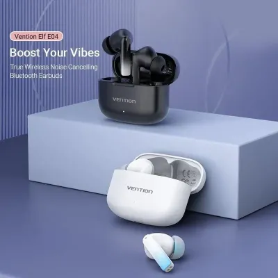 Vention ELF E04 NBIB0 Auriculares Bluetooth con Estuche de
