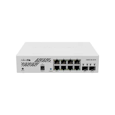MikroTik CloudSmart 610-8G-2S+IN Switch 8 Puertos Gigabit + 2