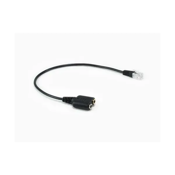 Adaptador Rj9 A 3.5mm Para Conexion De Headsets A Telefono Equip