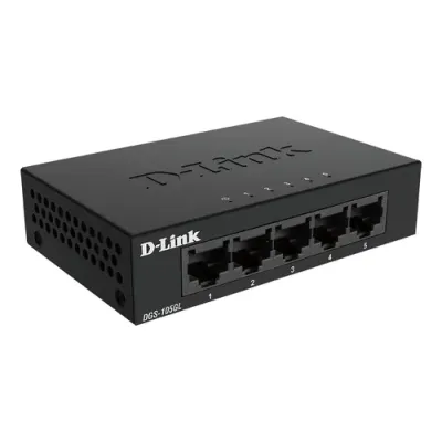 D-Link DGS-105GL Switch Gigabit Plug&Play Metálico 5 Puertos D-Link DGS-105GL Switch Gigabit Plug&Play Metálico 5 Puertos