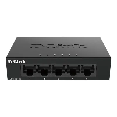 D-Link DGS-105GL Switch Gigabit Plug&Play Metálico 5 Puertos D-Link DGS-105GL Switch Gigabit Plug&Play Metálico 5 Puertos