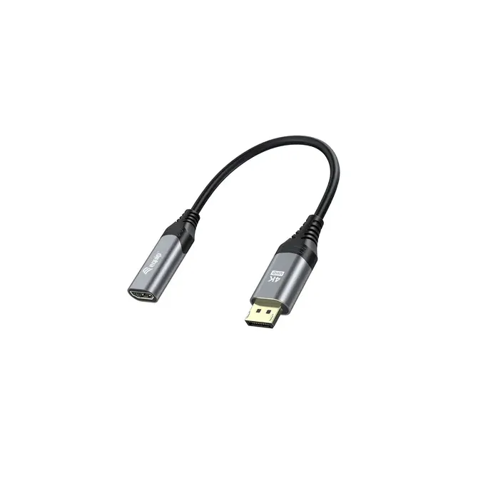 Cable Adaptador Displayport 1.2 A Hdmi Hembra 4k 0,15cm Equip