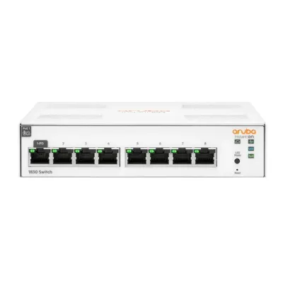 HPE Instant On 1830 Switch 8 Puertos Gestionado L2 Gigabit HPE Instant On 1830 Switch 8 Puertos Gestionado L2 Gigabit