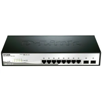 D-Link DGS-1210-10/E Smart+ Switch Gestionado 8 Puertos D-Link DGS-1210-10/E Smart+ Switch Gestionado 8 Puertos