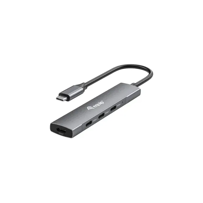 Hub Usb-c Equip Life Usb3.2 Gen1 4 Puertos Usb-c