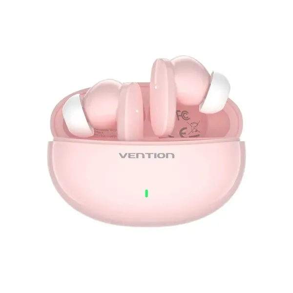 Vention NBFP0 Auriculares Bluetooth con Estuche de Carga Rosas 