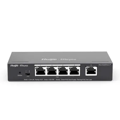 Ruijie Networks RG-ES205GC-P Switch 5 Puertos Gestionado L2 Ruijie Networks RG-ES205GC-P Switch 5 Puertos Gestionado L2