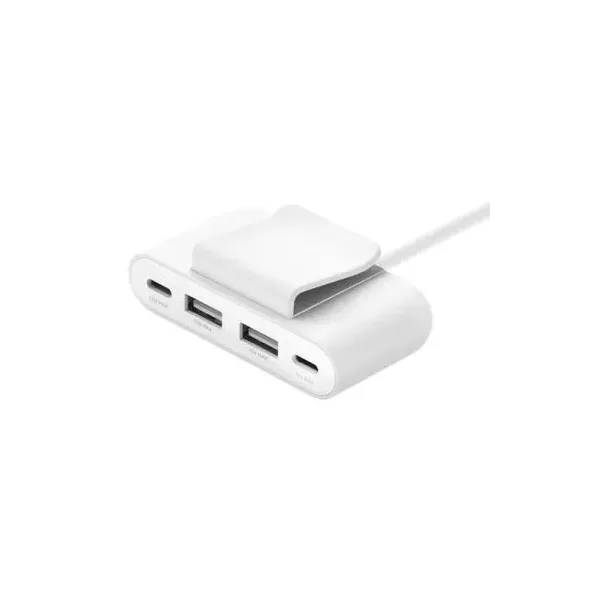 Hub Belkin Buz001bt2mwhb7 Extensor 4 Puertos 2 Usb-c 2 Usb-a Cable 2m Blanco