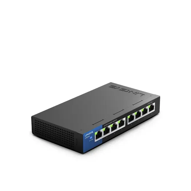 Switch Gigabit Linksys Lgs108-eu-rtl No Gestionable 8 Puertos