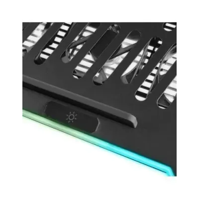 Mars Gaming MNBC7 Base Refrigeradora y Stand RGB Negro para