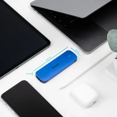 TooQ TQE-2201BL Caja Externa para SSD M.2 NVMe Azul