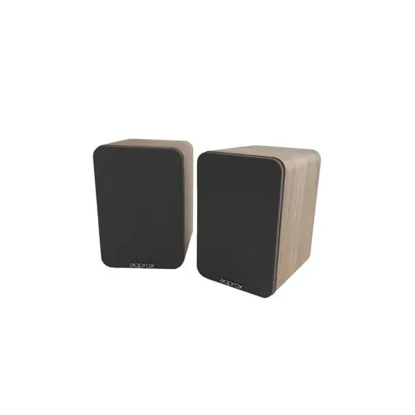Altavoces 2.0 Bluetooth Autoamplificados Approx Appspk02wd 30w Por Canal Bt5.0 Rca Optical Coaxial U