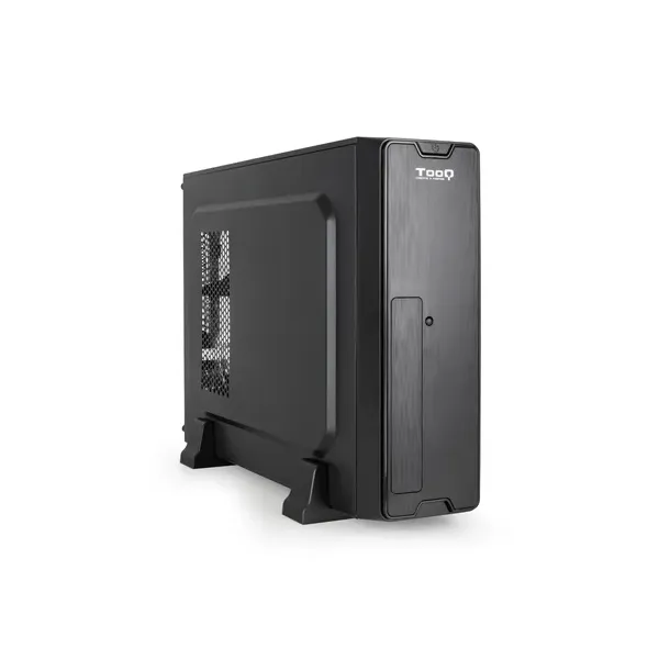 Caja Microatx Slim Tooq Tqc-3007u3cd Negra Microatx/mini Itx F/a Sfx 500w Lector De Tarjetas