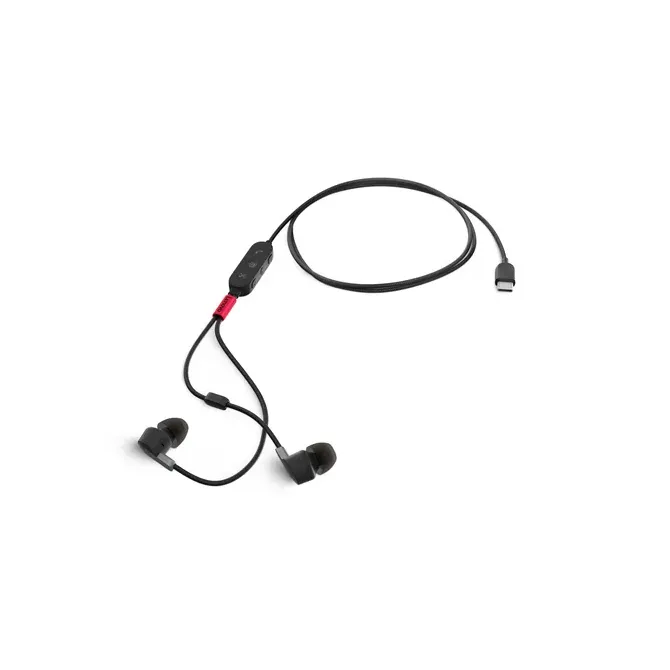 Auricular Lenovo Go Usb-c Anc + Microfono Con Cancelacion De