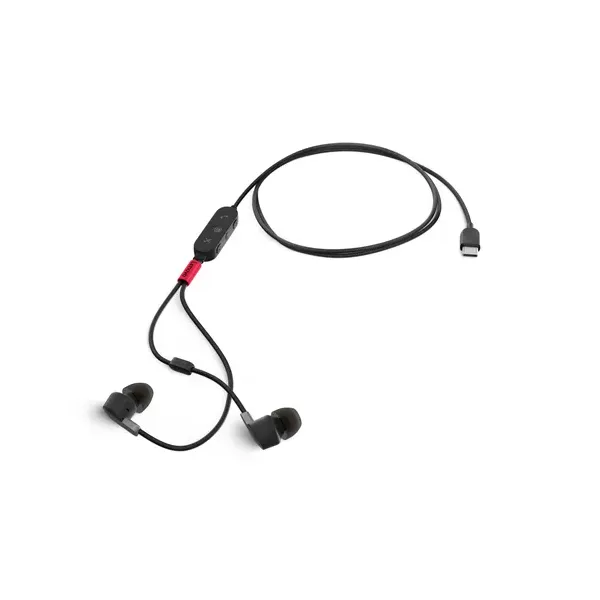 Auricular Lenovo Go Usb-c Anc + Microfono Con Cancelacion De Ruido Ambiental