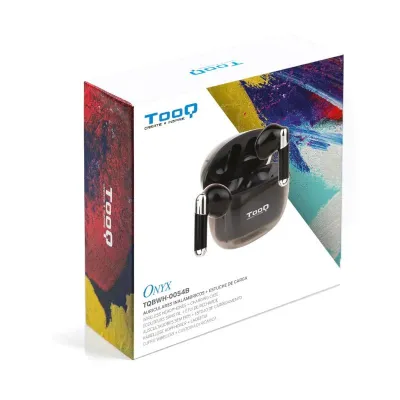 TooQ Onyx TQBWH-0054B Auriculares Inalámbricos Bluetooth con TooQ Onyx TQBWH-0054B Auriculares Inalámbricos Bluetooth con
