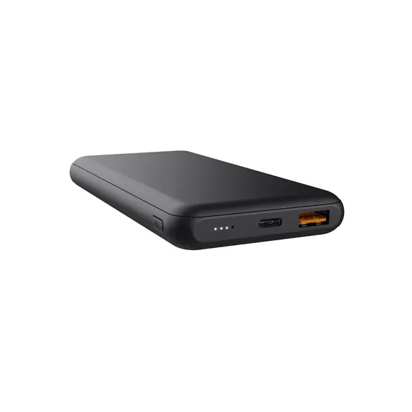Powerbank Universal Trust 24879 Redoh 10000mah Color Negro 18w Carga Rapida 2xusb-c 1xusb-a