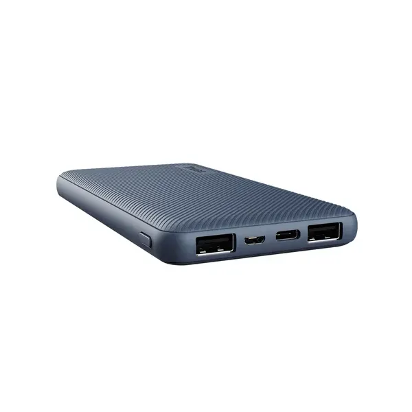 Powerbank Universal Trust Urban Primo Eco 10000 Ultrafina 25028 Azul 10000mah - 2 X Usb-a - 1 Usb-c