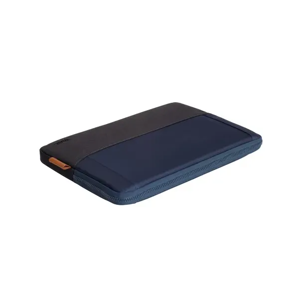 Funda Universal Trust Lisboa 25123 Soft Sleeve Color Negro/azul - Para Tablets/portatiles Hasta 13.3"