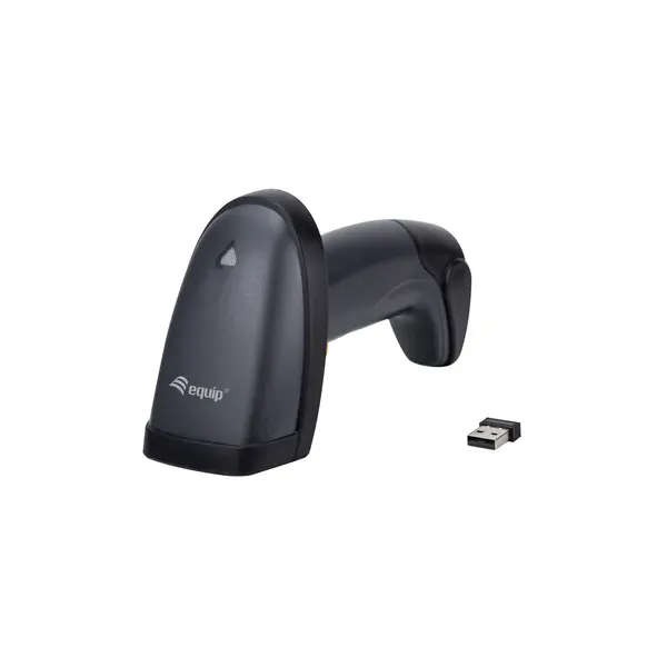 Equip 351024 2D Wireless Lector de Códigos de Barras Inalámbrico con Soporte