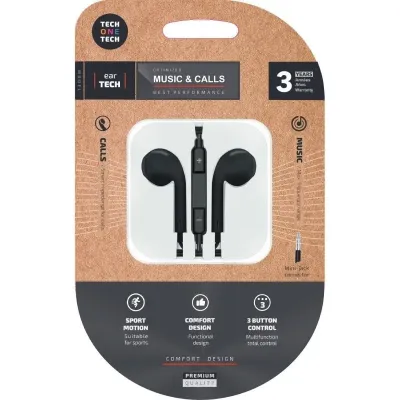 Tech One Tech Eartech Tec1002 Auriculares con Micrófono Jack